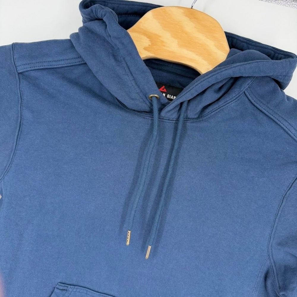 American Giant Classic Pullover Hoodie Men S Spellbound Blue Classic Heavyweight